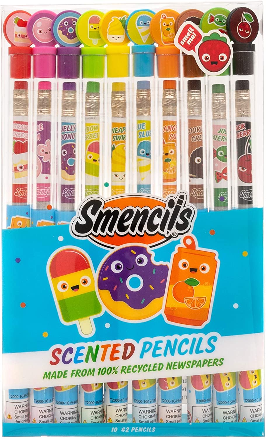 Scentco Graphite Smencils – HB #2 Scented Pencils, 10 Count – HNM MART